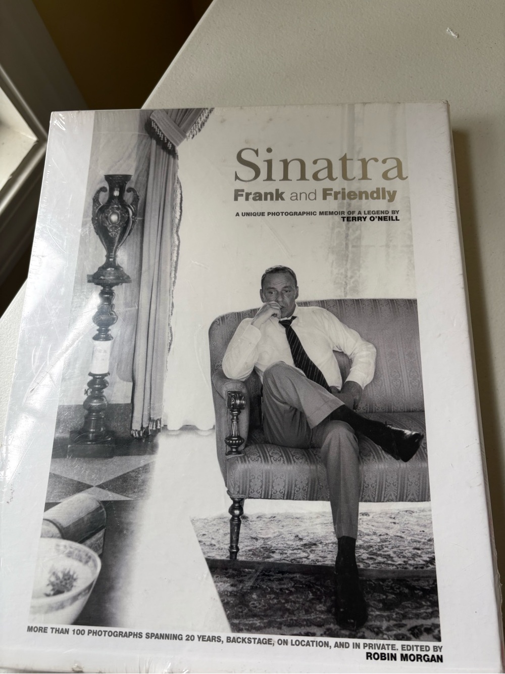 Sinatra: Frank and Friendly Photographic Memoir - Black & White Cover